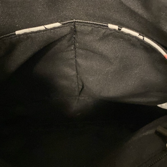 Kelly And Katie Black Floral Clutch Bag - Picture 3 of 4